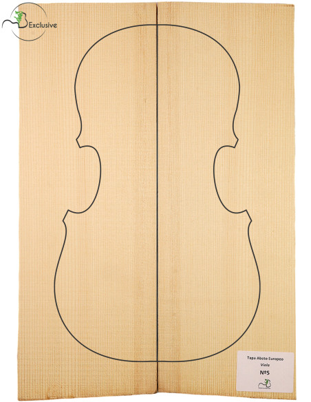 Table Viola Épicéa Européen MB Exclusive Nº5 | Maderas Barber