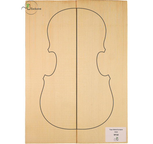 Table Viola Épicéa Européen MB Exclusive Nº10 | Maderas Barber