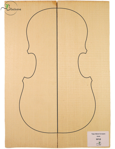 Table Viola Épicéa Européen MB Exclusive Nº13 | Maderas Barber