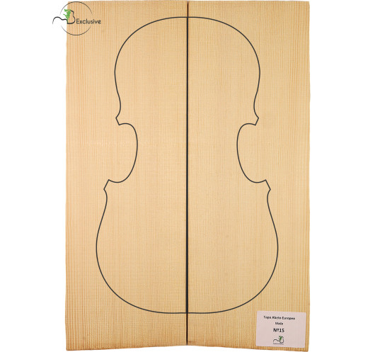 Decke europäische Fichte Viola MB Exclusive Nr.15 | Maderas Barber