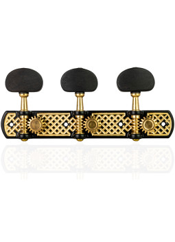 Mécanique Aparicio Guitare Classique ModèleToledo Noir-Bronze/Ébène | Maderas Barber