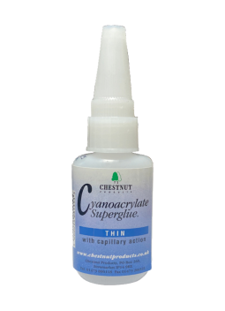 Cyanoacrylate viscosité faible Chestnut (20 g)