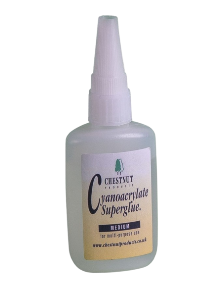 Cyanoacrylate viscosité moyenne Chestnut (50 g)