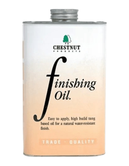 Huile de finition haute protection pour intérieur/extérieur Chestnut (500 ml)