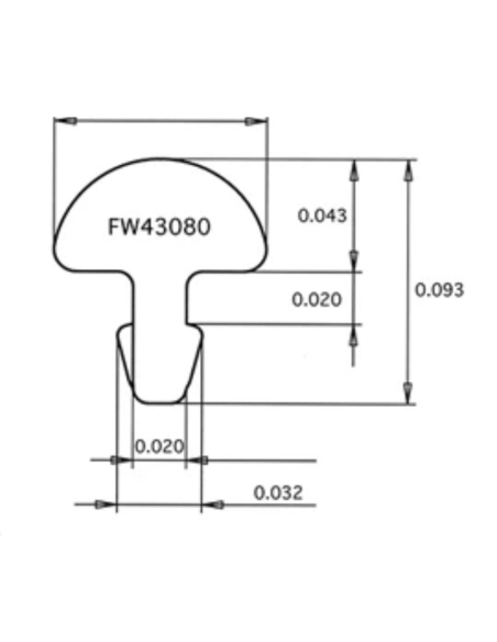 Rouleau de Frettes Jescar 2,03 mm 450 grammes FW43080 | Maderas Barber