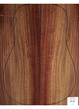 Set palissandro indiano Exótico nº95 acustica | pezzos Únicas | pezzos