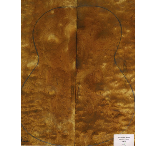 Jeu Palissandre de Madagascar Nº 268 Classique/Acoustique