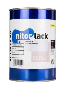 Laca Brillo NITORPOL (500ml) +  Endurecedor PU 004 (0,25l)