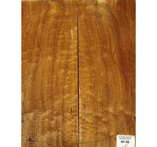 Set Sapelli Quilted chitarra classica MB Exclusive n.66 | pezzos