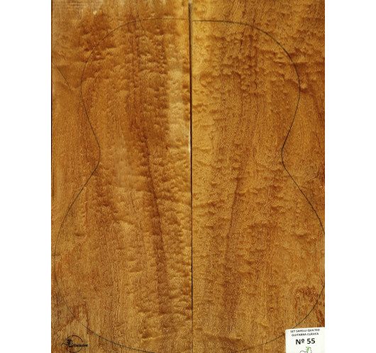 Set Sapelli Quilted chitarra classica MB Exclusive n.55 | pezzos