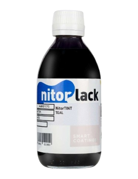 Colorant Concentré Vert Bleu NITORLACK® (Teal 0,25l) | Maderas Barber