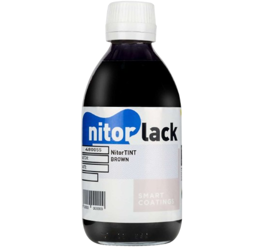 Tinte Concentrado Marrón NITORLACK® (Brown 0,25l)