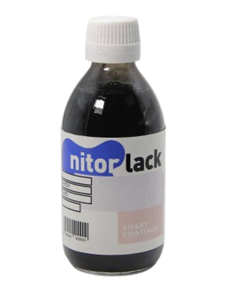 Colorant à base d'eau Nitorlack modèle Nitoraqua Noire | Maderas Barber