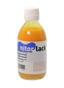 Colorant à base d'eau Nitorlack modèle Nitoraqua couleur jaune santana