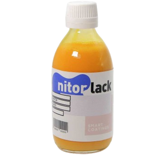 Colorant à base d'eau Nitorlack modèle Nitoraqua couleur jaune santana