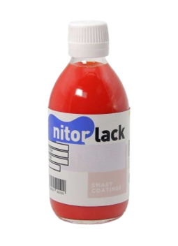 Colorant à base d'eau Nitorlack modèle Nitoraqua couleur rouge cerise