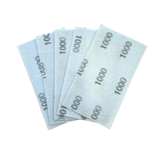 Set de 5 laminas de lija flexibles grano 1000 | Maderas Barber
