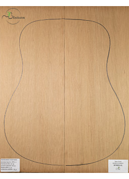 Tavola cedro rosso n. 000141 chitarra acustica MB Exclusive | Maderas Barber