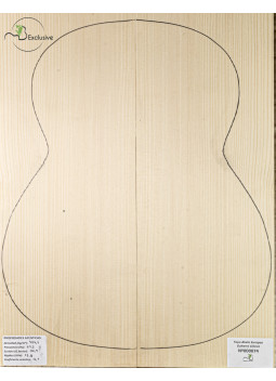 European Spruce Classical Guitar Top MB Exclusive Nº 000074