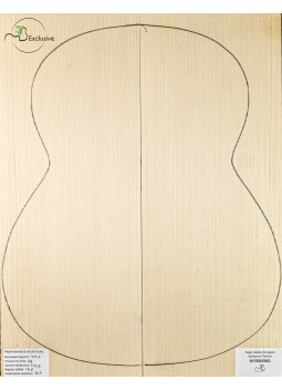 European Spruce Classical Guitar Top MB Exclusive Nº 000060