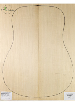 Tapa Abeto Europeo Nº 000055 Guitarra Acústica MB Exclusive | Maderas Barber