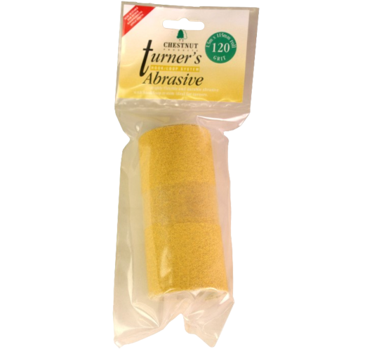 Velcro Sandpaper 120 Grit - Woodturning, 1.5 m Roll | Maderas Barber