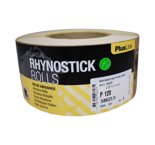 Rouleau Papier Abrasif Adhésif Rhynostick grain 120