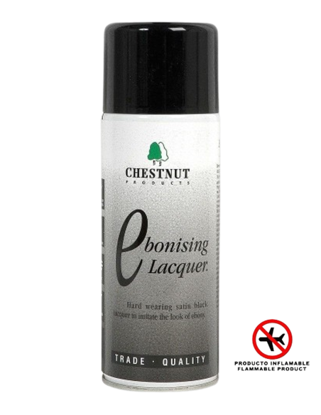 Laque acrylique en spray "Ebonising" Chestnut (400 ml)
