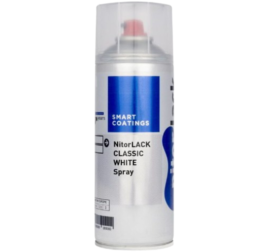 Spray Blanc Classique Brillant NITORLACK® (Classic White 400 ml)