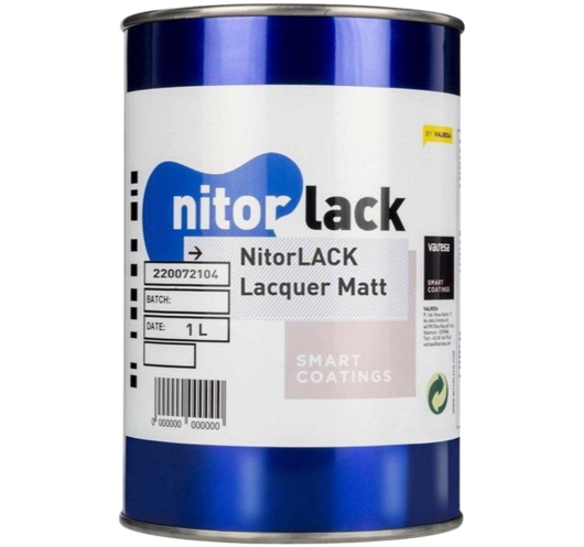Laca Mate NITORLACK (1l) | Maderas Barber