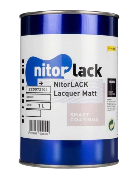 Laca Mate NITORLACK (1l) | Maderas Barber