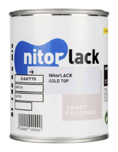 NITORLACK® Gold Top BR (500ml) | Maderas Barber