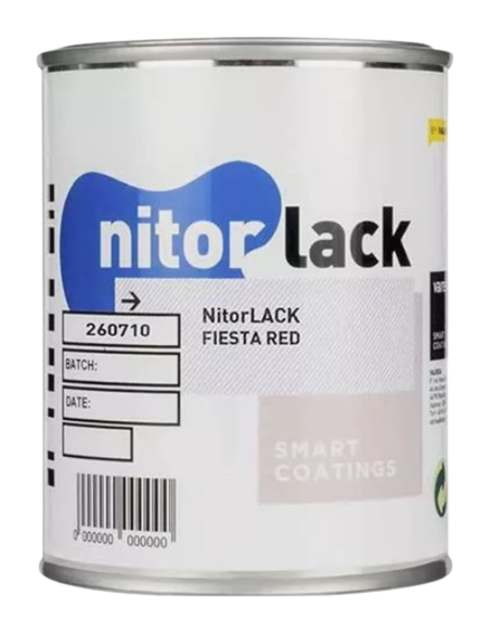 NITORLACK® Fiesta Red (500ml) | Maderas Barber