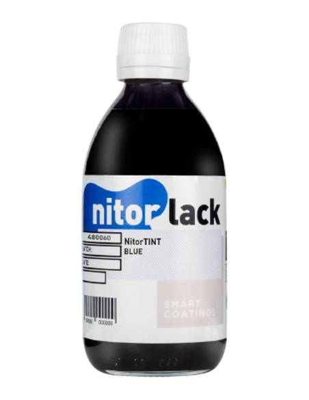 060 Blue Concentrated Dye NITORLACK® (0,25l) | Maderas Barber