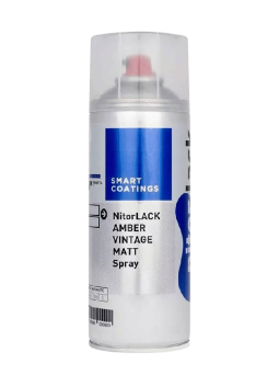 NITORLACK® Matte Vintage Amber Spray (400ml) | Maderas Barber