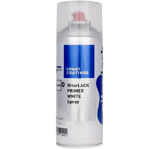Spray Base de Finition Blanc NITORLACK® (400 ml) | Maderas Barber