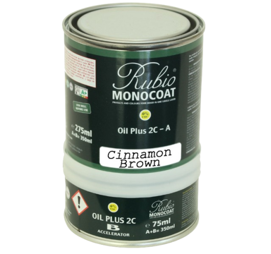 Cinnamon Brown Color Natural Oil Finished