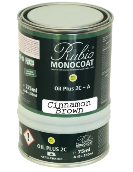 Finition Huile Naturelle Couleur Marron Cannelle