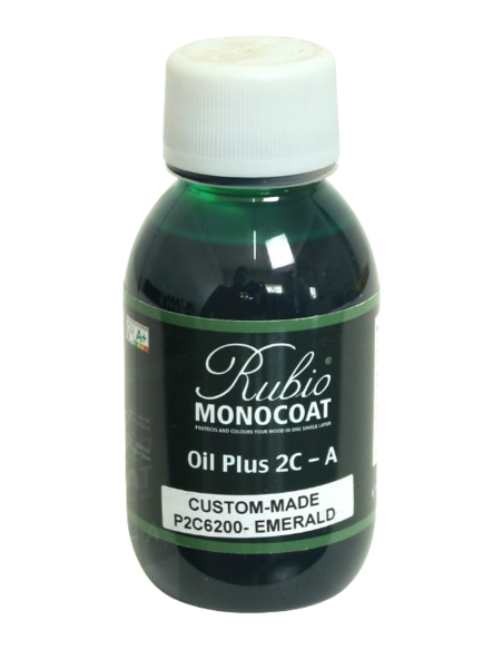 Emerald Color Natural Oil Finished