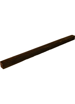 Madagascar Ebony Piece 300x15x15 mm. | Maderas Barber