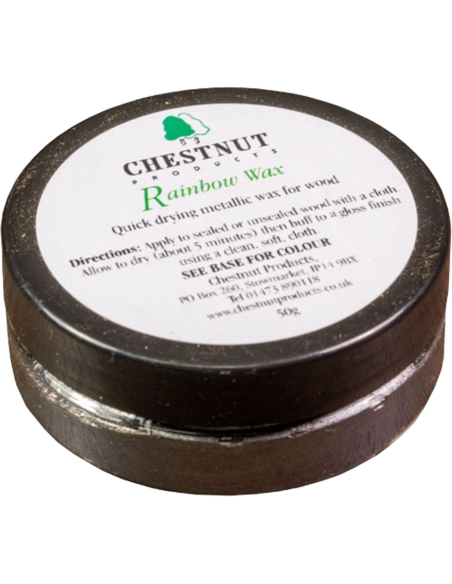 Rainbow Wax 50g Charcoal Chestnut | Maderas Barber