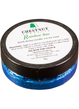 Cera Rainbow Azul Brillante 50g Chestnut