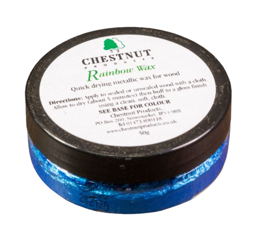 Rainbow Wax 50g Bright Blue Chestnut | Maderas Barber
