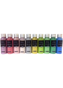 Kit de 10 Pigmentos Metálicos «Sahara Pastel»