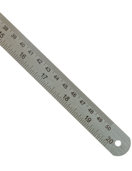 Flexible Metal Ruler Metrica 500 mm | maderas Barber