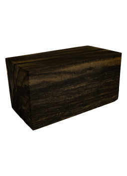 B Ebony Piece 115x65x65 mm.
