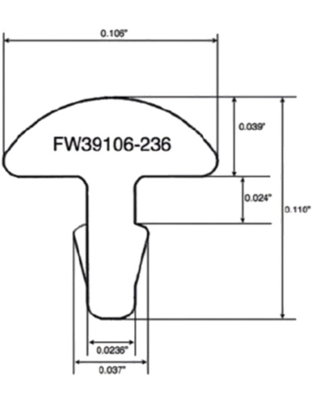 Rouleau de frettes Jescar 2,69 mm 500 grammes FW39106-236 | Maderas Barber