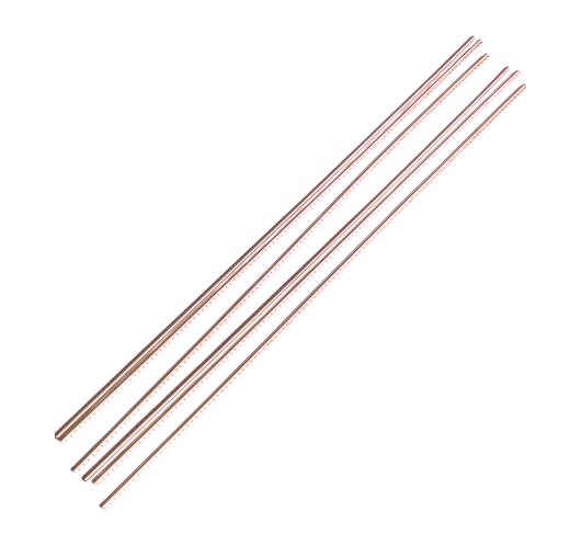 Set Trastes Rectos Sintoms Bronce 2,8 mm