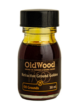 Fondo Refractivo al Aceite OldWood Dorado 30 ml