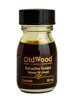 Fondo Refractivo al Aceite OldWood Transparente 30 ml